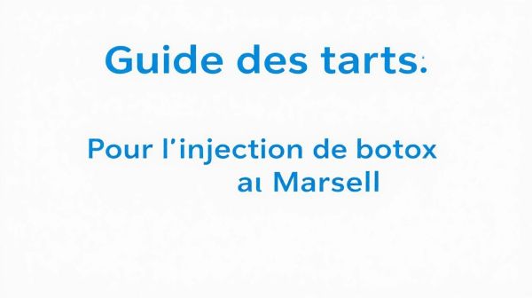 Guide des tarifs pour l'injection de botox à Marseille